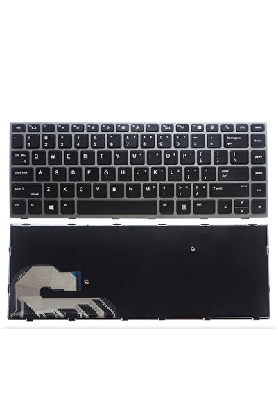 OEM Tastatură laptop HP Elitebook 745 840 846 G5 G6 fără indicator, argintiu