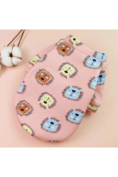 Petora Haină pentru câini, roz, animal print, HH1027 - XL