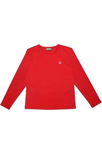 Benetton Devojčica, osnovna majica dugih rukava BNT-G21576