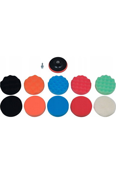 yato Set de burete de lustruit, 125 mm, M14, 12 bucăți