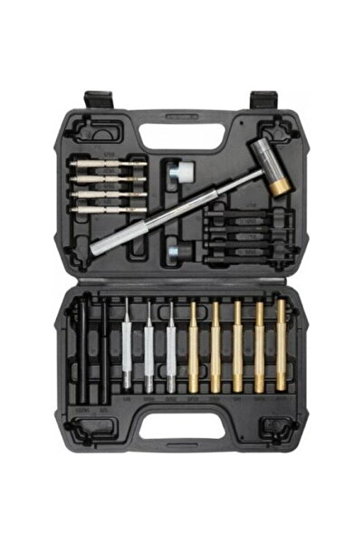 yato Punch Set with Hammer 21 pcs