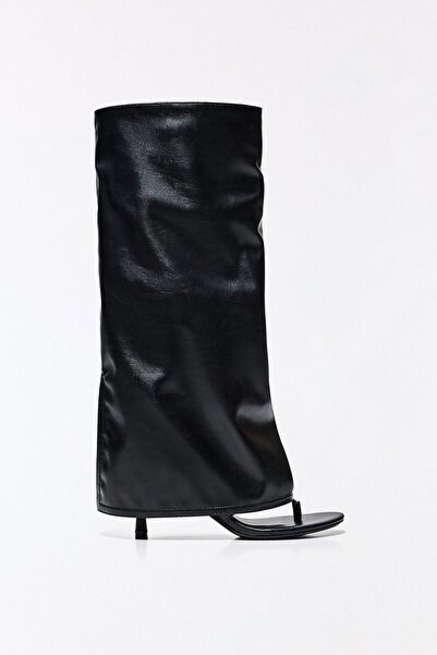 Bershka Topuklu tanga pantolon sandalet