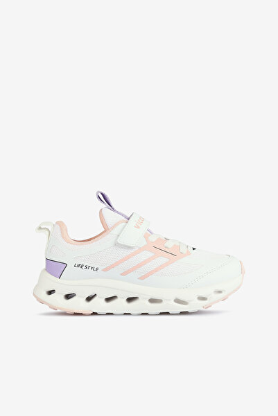 Vicco حذاء رياضي للأطفال من Jungle Air Sole باللون الأبيض/البودرة