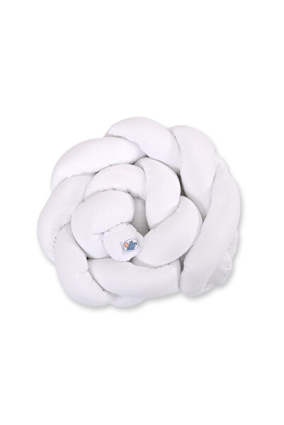 Other Braided Crib Bumper - White