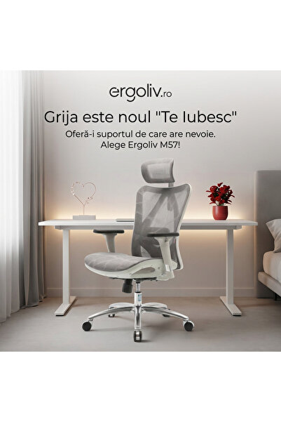 SIHOO Scaun de birou ergonomic cu plasă integrală M57
