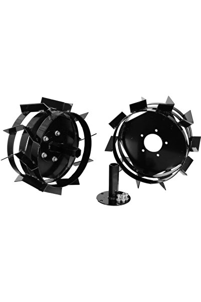 Progarden Set 2 roți metalice 350x6 cu butuc de 23 mm