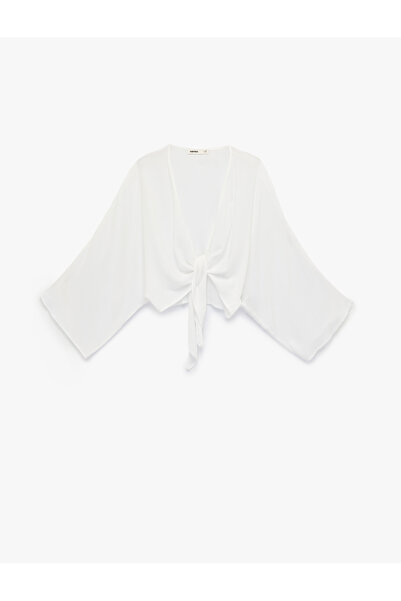 Koton Women's Wrap Blouse