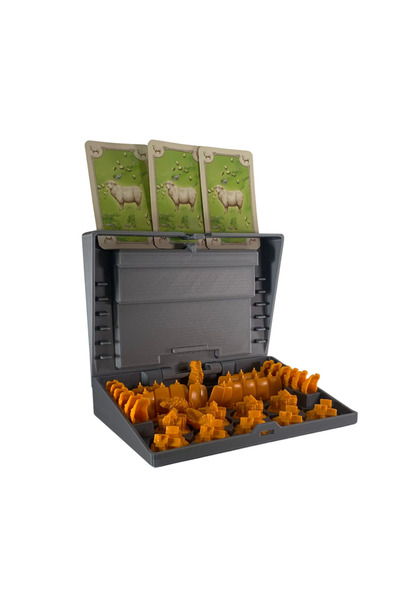 NIBORA Cutie Piese Catan- Gri