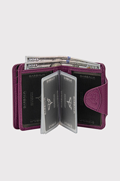 Garbalia Luzern Hakiki Deri Unisex Kartlık Cüzdan