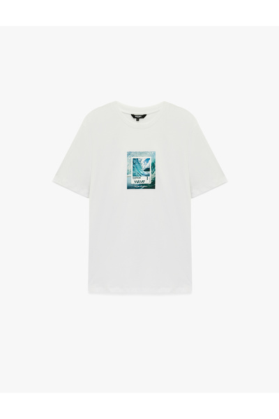 Koton Men'S White Men'S Tshirt Ss
