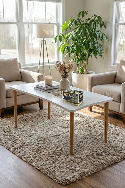 PDMPOİNT DOLAP MARKET Gondol Orta Sehpa - Beyaz