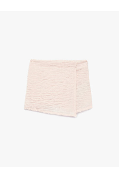 Koton Baby Girl'S Pink Wrap Skort