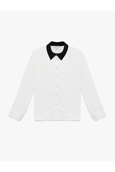 Koton Women's Long Sleeve Shirt