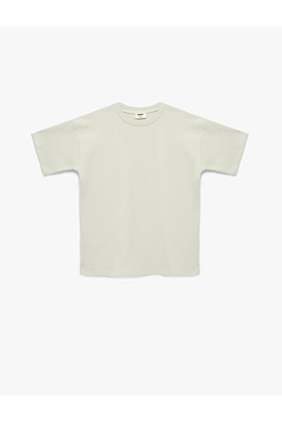 Koton Boy'S Grey Basic T-Shirt