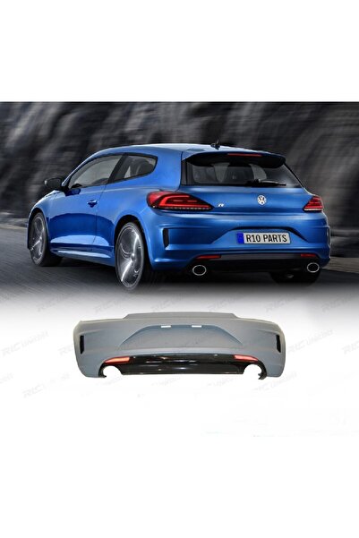 X POWER TUNİNG vw scirocco 2015-2018 uyumlu plastik R arka tampon