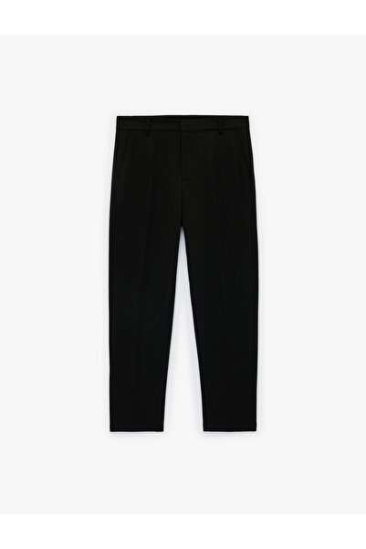 Koton Men'S Black Classic Trousers
