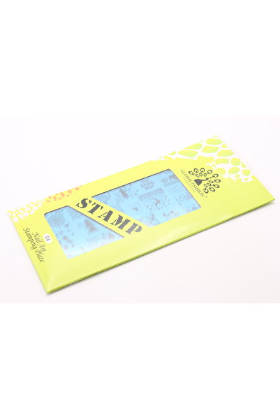 global fashion Set de 3 unități: Matrita pentru stampila unghii de Anul Nou #...