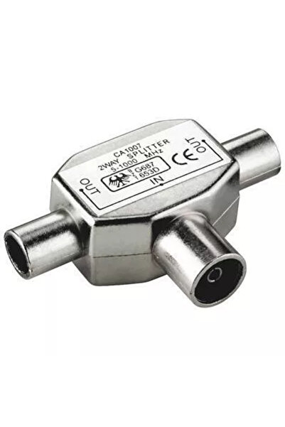 OEM Splitter 2x coaxial tata la 1x coaxial mama 10-1000Mhz Goobay