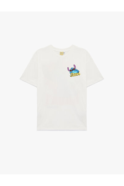 Koton Women'S Ecru Teenage Tshirt Ss