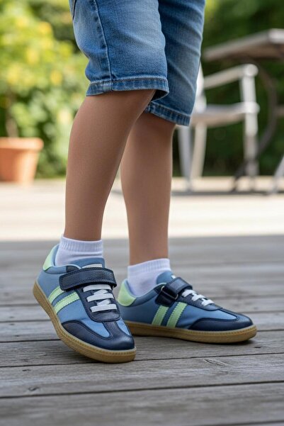 Tuğba Ortopedi 22 Ortopedsko % 100 Prava koža Dečak Mornarsko plava/Plava Patike