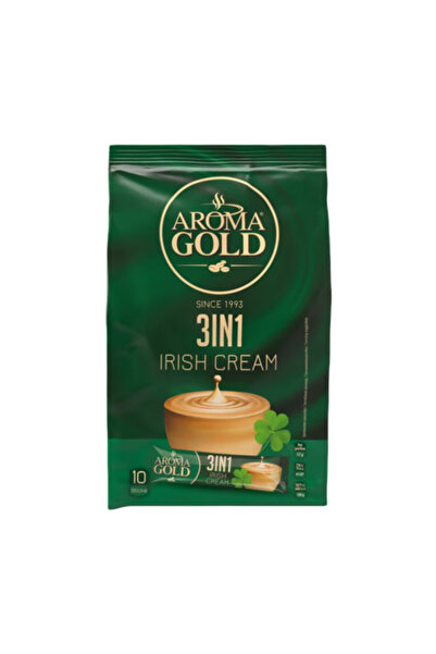 AROMA GOLD Irish Cream 3-in-1, 170 g, 10-Unit Pack