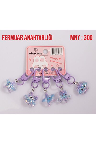 senacacollection Σετ 5 τεμαχίων μπρελόκ σε σχήμα τσάντας