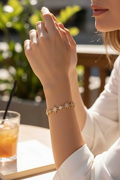 Aware Time Tarnish Stainless Steel Zircon Stone Bracelet