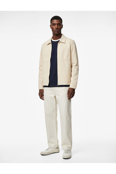 Koton جاكيت رجالي بيج بسحاب