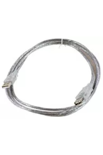 OEM Cablu USB2.0 extensie 1m A-A tata-mama transparent