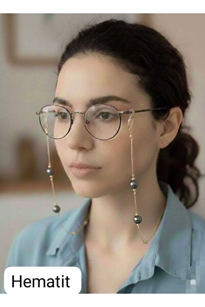 Ralp Moda سلسلة نظارات فاخرة من حجر الهيماتيت الطبيعي
