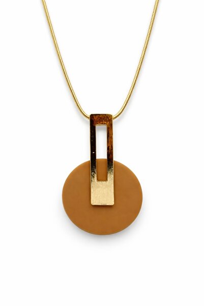 Jack Ferrero Luxury Radiant Honey Steel Necklace