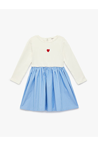 Koton Baby Girl'S Ecru Cotton Dress