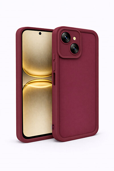 Vissona Tecno SPARK40C Uyumlu Kamera Çıkıntılı Mat Silikon Telefon Kılıfı