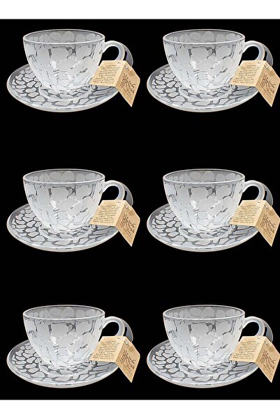 Kudu Arts KuduArts Tea cups 107 Girf trns set 6 pieces