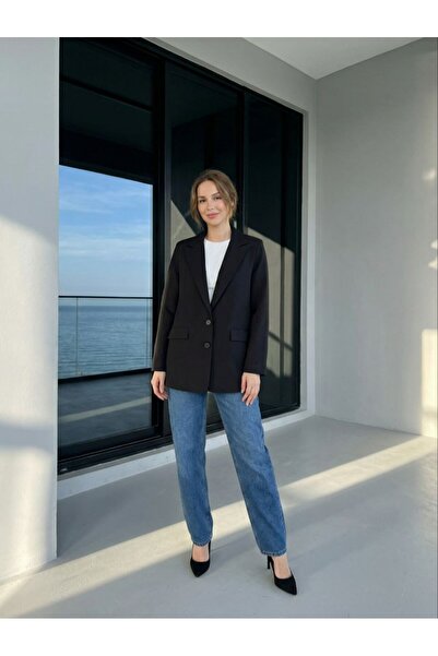 NİCE STYLE Women's Pocket Detail Lining Atlas Fabric Jacket