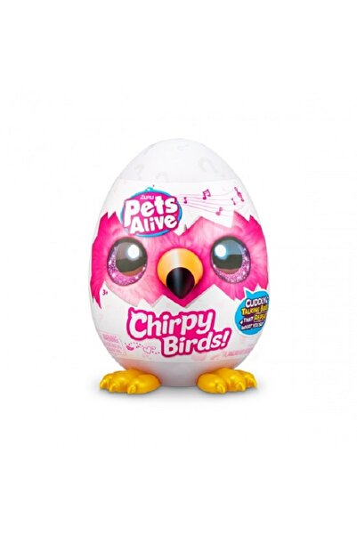 Pets Alive Jucarie de plus surpriza, Pasare imitativa, Chirpy Birds