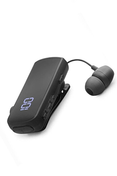 EXENAR Makaralı Titreşimli Bluetooth Kulaklık Rüzgar Kesici Dijital Kulaklık ...