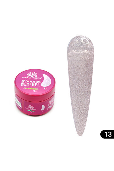 global fashion Set de 2 unități: Gel pentru modelarea unghiilor 15 gr, Disco ...