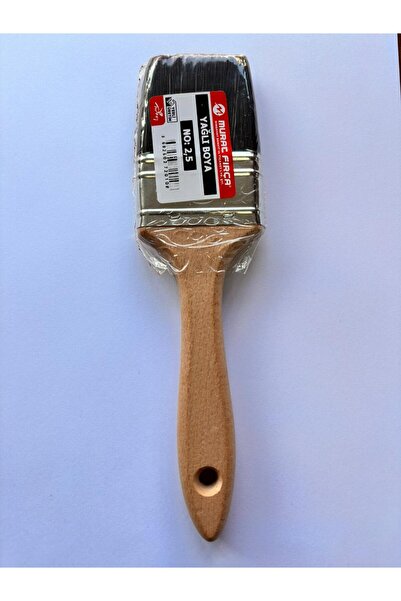 Mrt Ahşap Saplı Yağlı Boya Fırçası No: 2.5