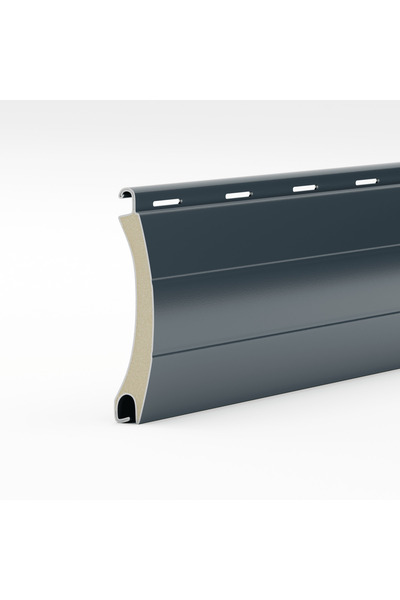 AluProf Set of 5 aluminum slats 39 mm anthracite gray - 1m