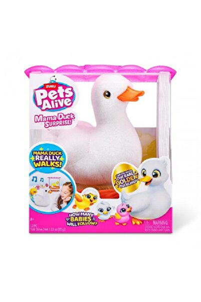 Pets Alive Jucarie interactiva Ratusca Mama Duck Surprise &amp; Babies, P...