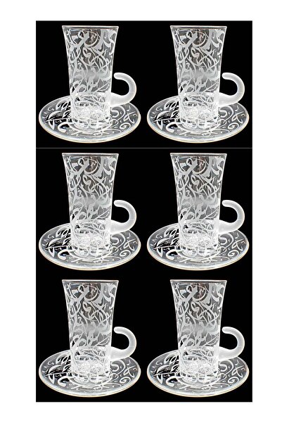 Kudu Arts KuduArts Tea cups 119 Dwn Trns 6 Pcs
