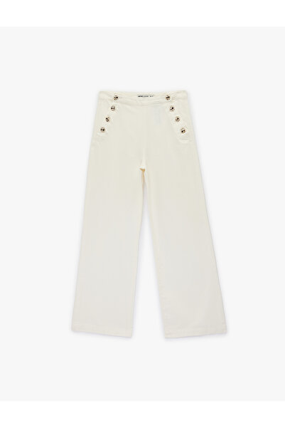 Koton Women's Wide Leg Jeans