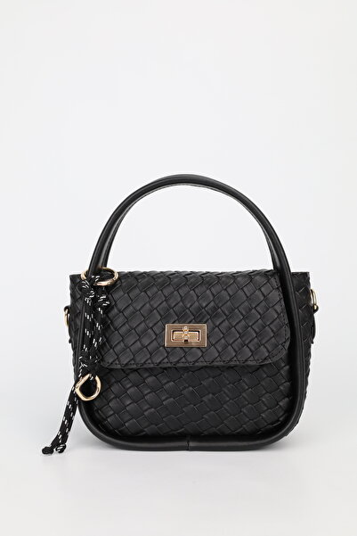 NOTHING Women's Black Gold Lock and Charm Detailed Adjustable Strap Burgundy ...