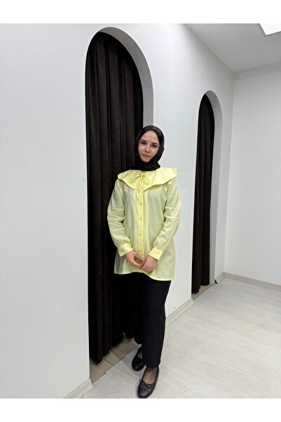 Markanyon Bebe Yaka İpli gömlek