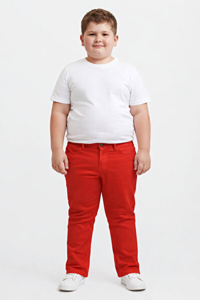 Nacar 23 Nisan 29 Ekim Gösteri Kıyafeti Büyük Beden Erkek Çocuk Klasik Pantolon