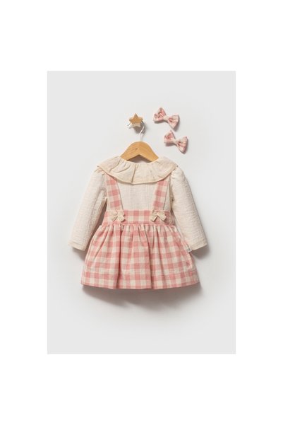 limebabies Girl - Boy Baby Natural Seasonal Sensitive Linen Cotton Double Set with Solopet (6-36 Months)