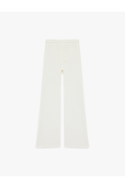 Koton Women'S Ecru Teenage Trousers