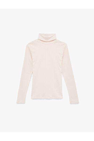 Koton Women'S Pink High Neck T Shirt