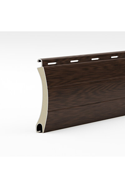 AluProf Set of 5 aluminum slats 39 mm walnut - 1m